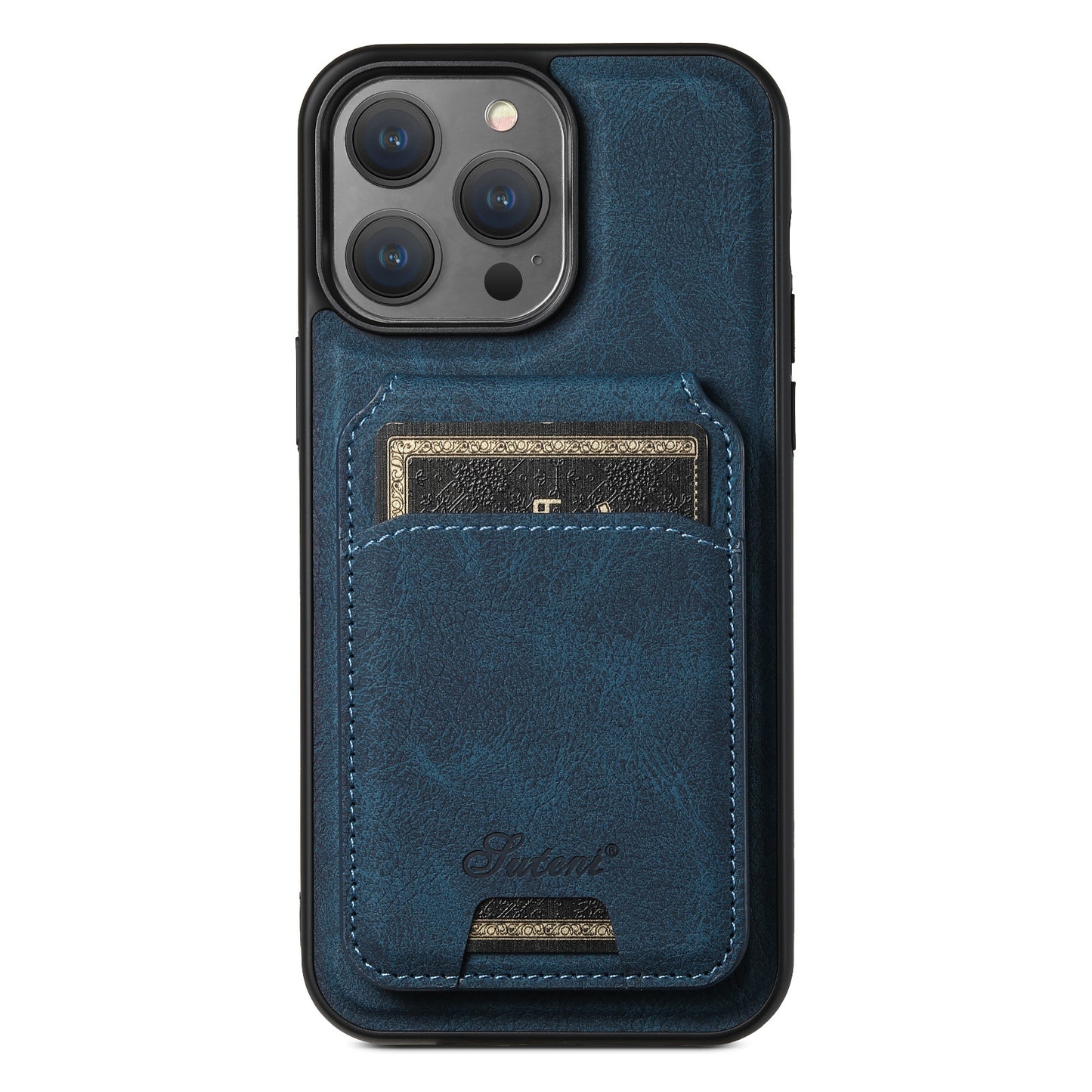 Suitable for Apple 15 phone case car magnetic suction iPhone 14 ProMax anti drop 2-in-1 card insertion case protective cover