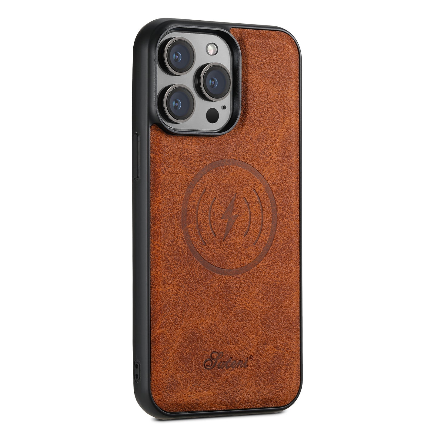 Suitable for Apple 15 phone case car magnetic suction iPhone 14 ProMax anti drop 2-in-1 card insertion case protective cover