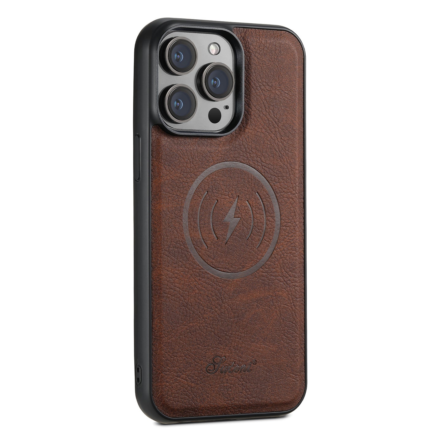 Suitable for Apple 15 phone case car magnetic suction iPhone 14 ProMax anti drop 2-in-1 card insertion case protective cover