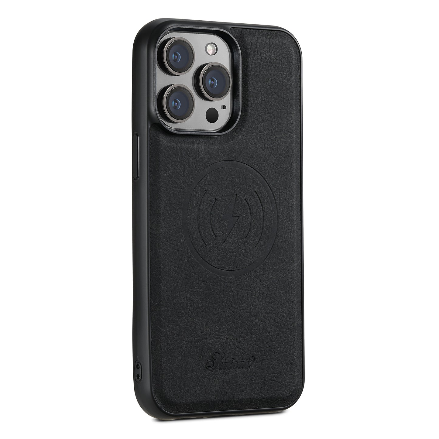 Suitable for Apple 15 phone case car magnetic suction iPhone 14 ProMax anti drop 2-in-1 card insertion case protective cover