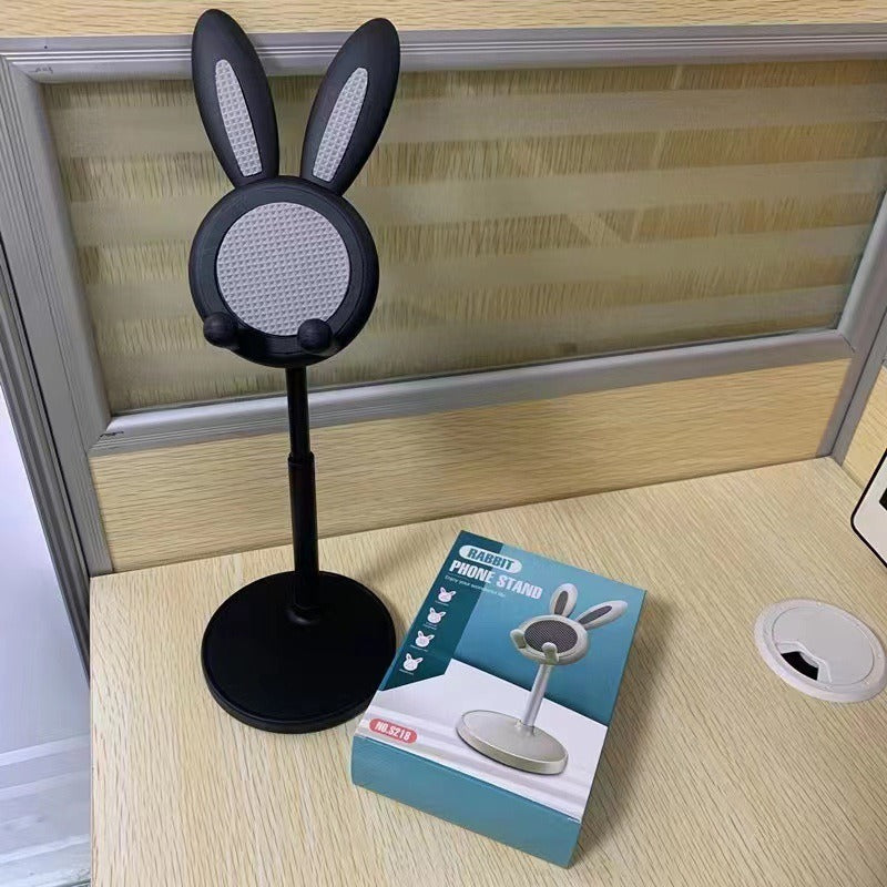 Cartoon Little Rabbit Desktop Mobile Phone Holder Live Drama Chasing Tablet Holder Livable Student Lazy Person Holder Gift