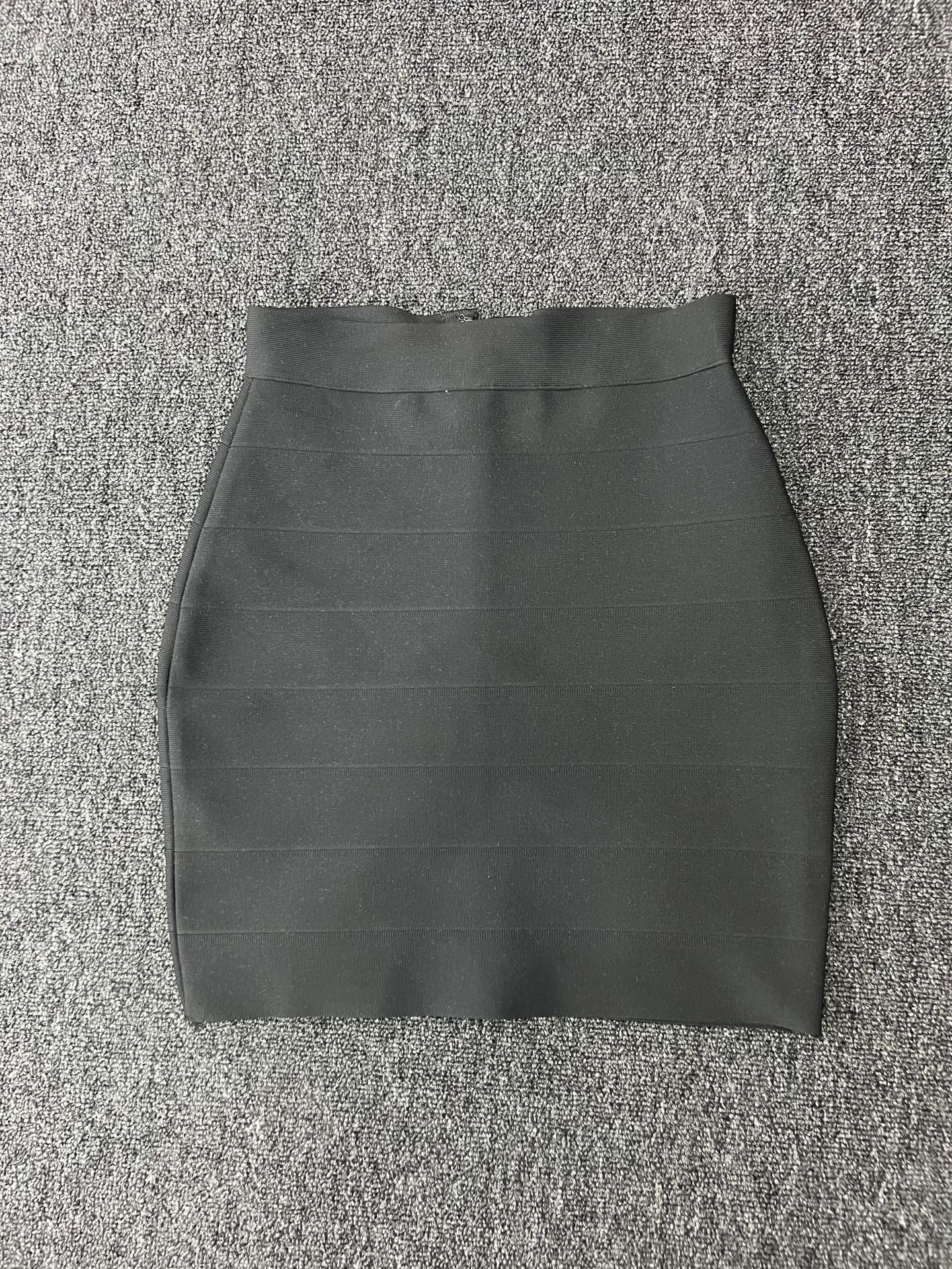 4-color bandaged skirt with ultra short hip wrap skirt