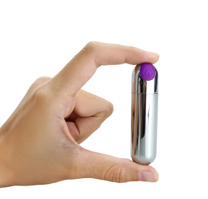 Powerful Mini Bullet Shape Vibrator For Beginners, Waterproof 10 Speeds Vibration Clitoral Stimulation Adult Sex Toys