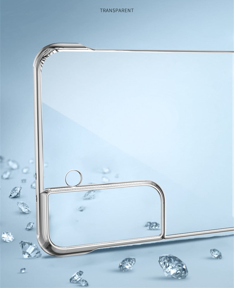 High Transparency Frameless Hard Case for Samsung Galaxy S22 Ultra 5G Phone Cover Clear Plastic Slim Case For S22 S21 FE